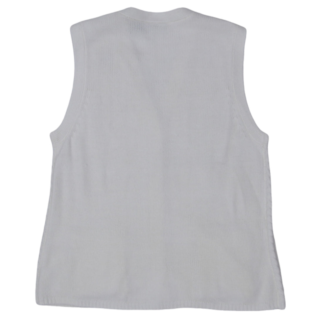 Vintage Classic Elements Cable Knit Sweater Vest Ladies - Fashion Rerun Vintage Migration_Sweaters