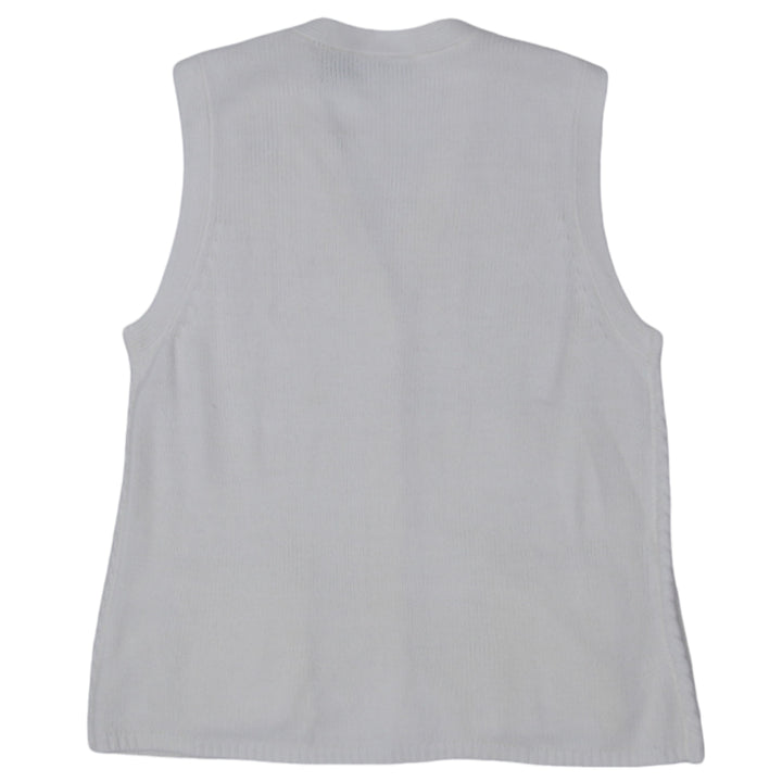Vintage Classic Elements Cable Knit Sweater Vest Ladies - Fashion Rerun Vintage Migration_Sweaters