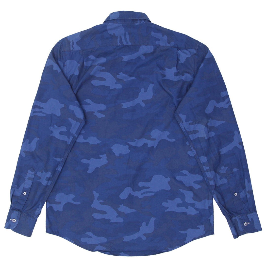 Mens Michael Kors Classic Fit Camo Print Shirt - Fashion Rerun Vintage Migration_Shirt