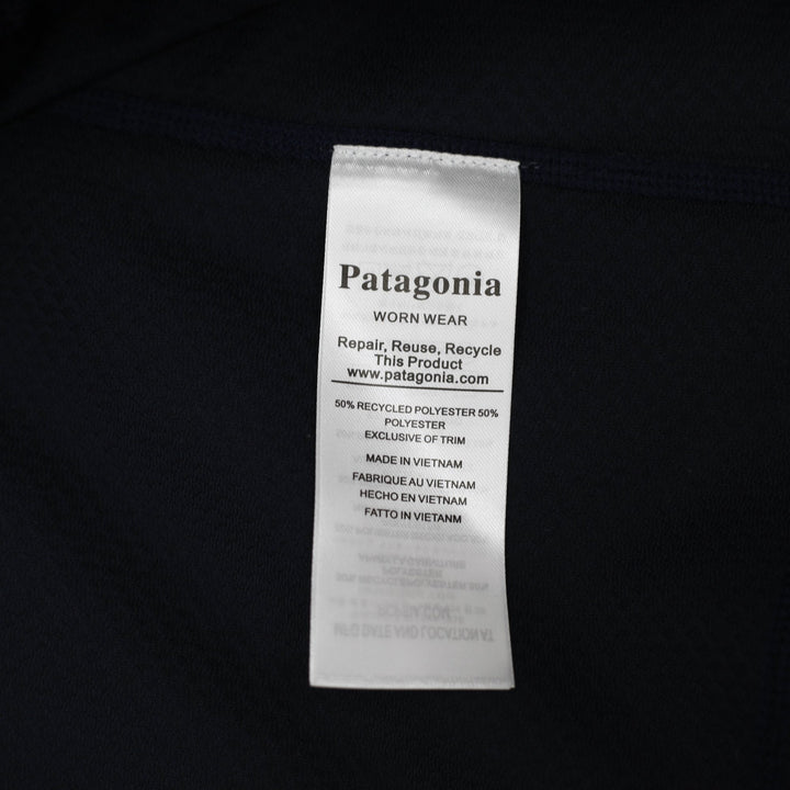 Mens Patagonia Fleece Vest Navy Full Zip Outdoor Warm Large | Migration_Vests - Alternate View | Fashion Rerun