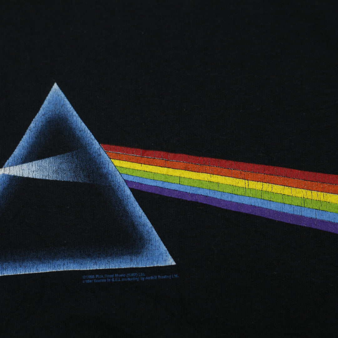 Vintage 1998 Pink Floyd Dark Side Of The Moon T Shirt Anvil Tag Size M