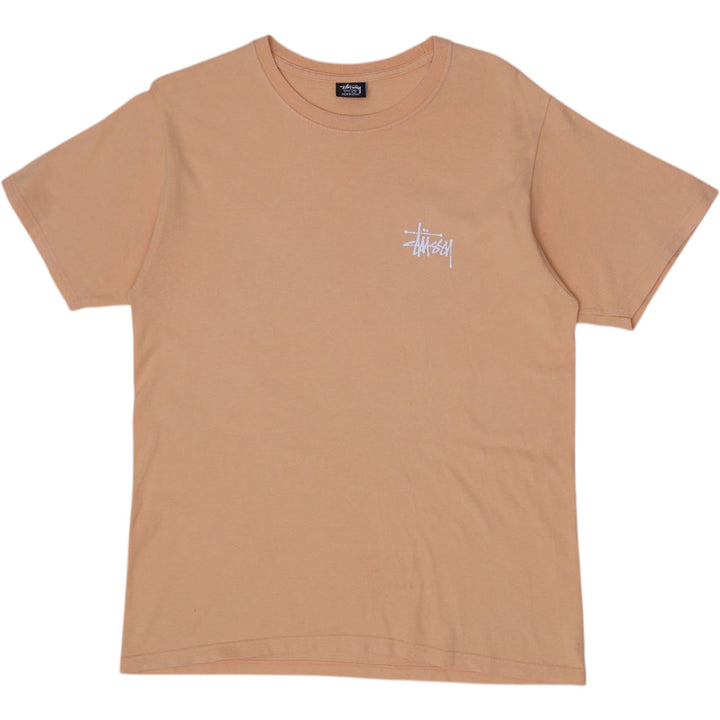 Mens Stussy Basic Stock Logo T-Shirt Size M