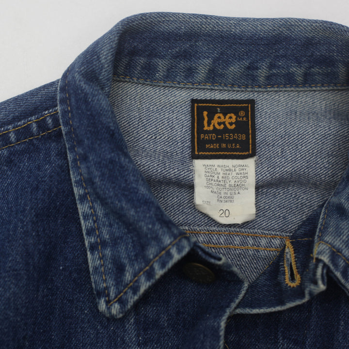 Vintage Lee PATD-153438 Denim Jacket Made in USA Size 20 - Fashion Rerun Vintage Migration_Jacket
