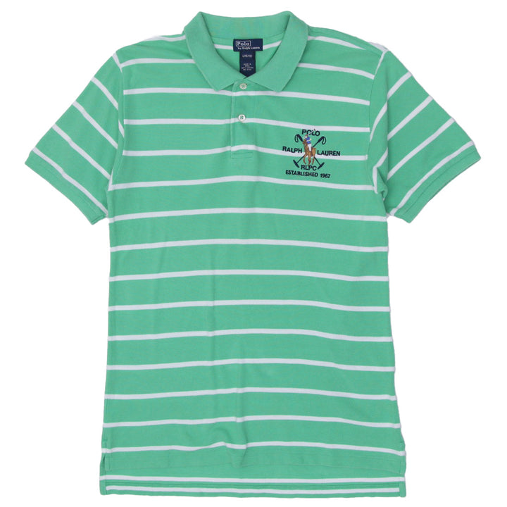 Youth Boys Polo By Ralph Lauren Striped Polo T-Shirt