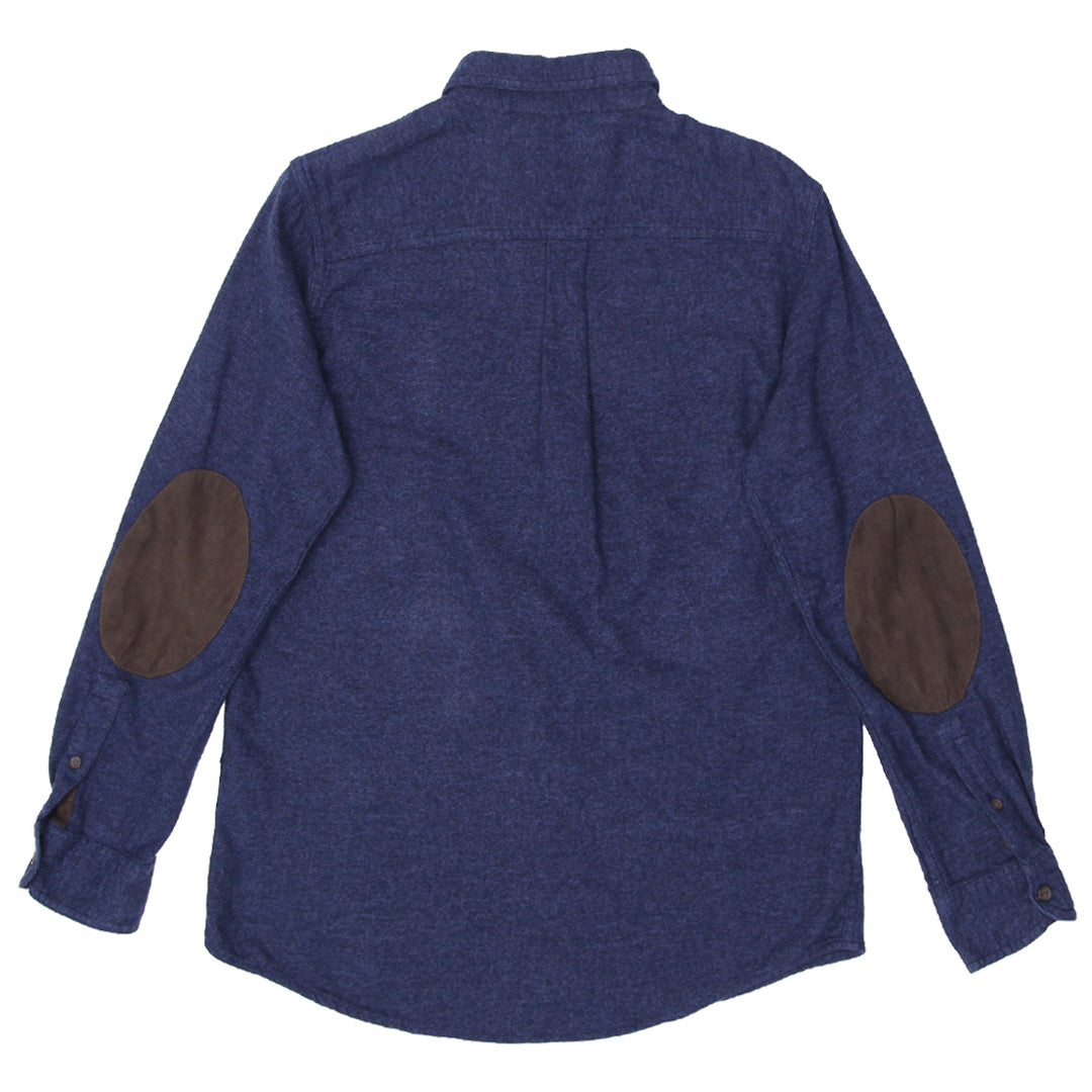 Mens Chaps Elbow Patched Long Sleeve Shirt - Fashion Rerun Vintage Migration_Shirt