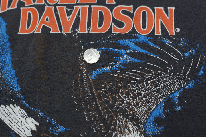 Vintage Harley Davidson Eagle T-Shirt Single Stitch L