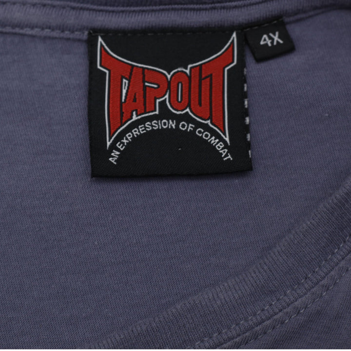 Y2K Mens Tapout Graphic T-Shirt Extra Extra