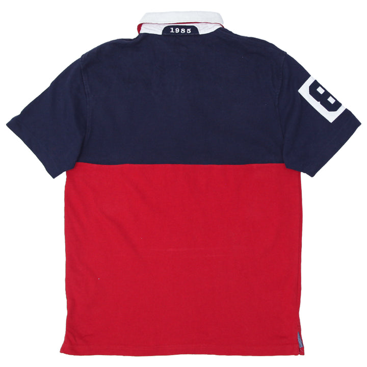 Mens Tommy Hilfiger # 8 Navy / Red Polo T-Shirt - Fashion Rerun Vintage Migration_T-Shirt