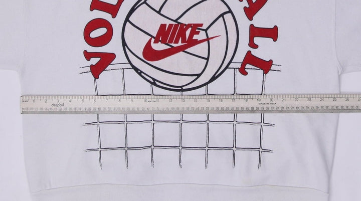 Vintage 90s Nike Volleyball Team All-Star Pullover Sweatshirt Made In USA XL