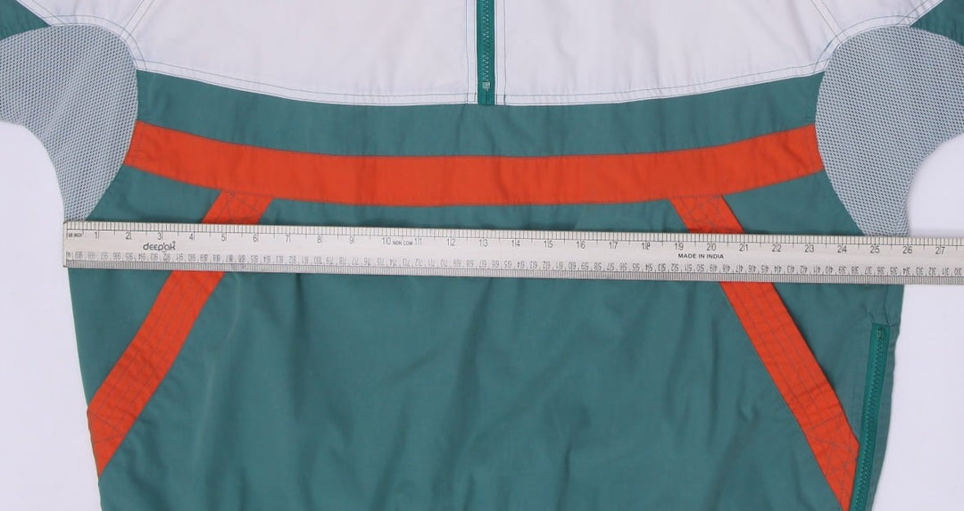 Vintage 1990s Starter NFL Miami Dolphins Quarter Zip Jacket Size XL | Migration_Jackets - View 6 | Fashion Rerun