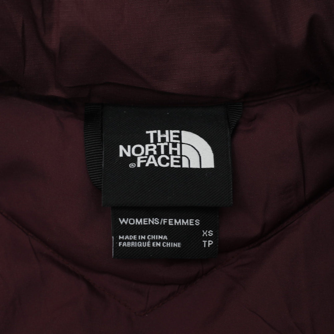 Ladies The North Face 550 Down Vest Chevron Puffer Size XS