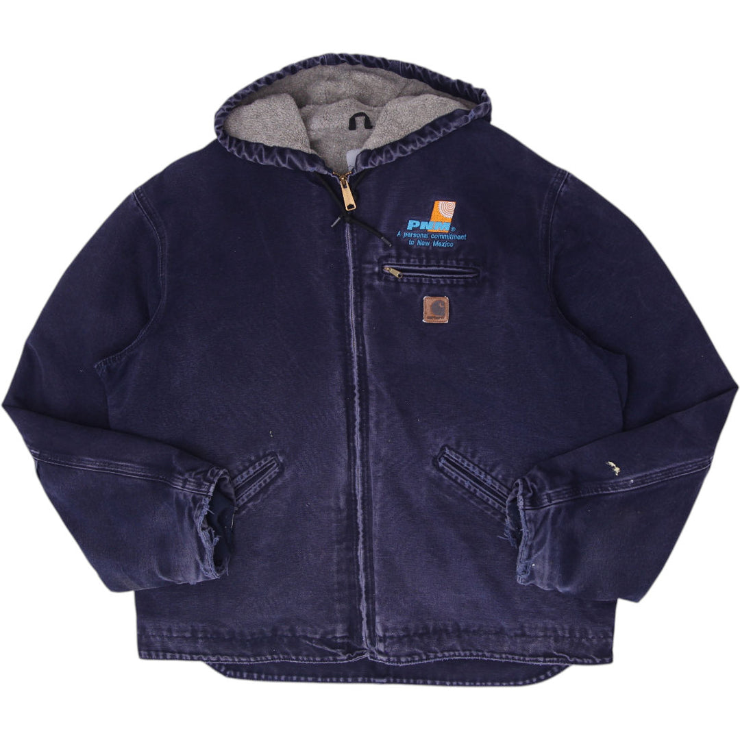Mens Carhartt J141 MDT Sierra Jacket Midnight Navy, Sherpa Lined Size XL