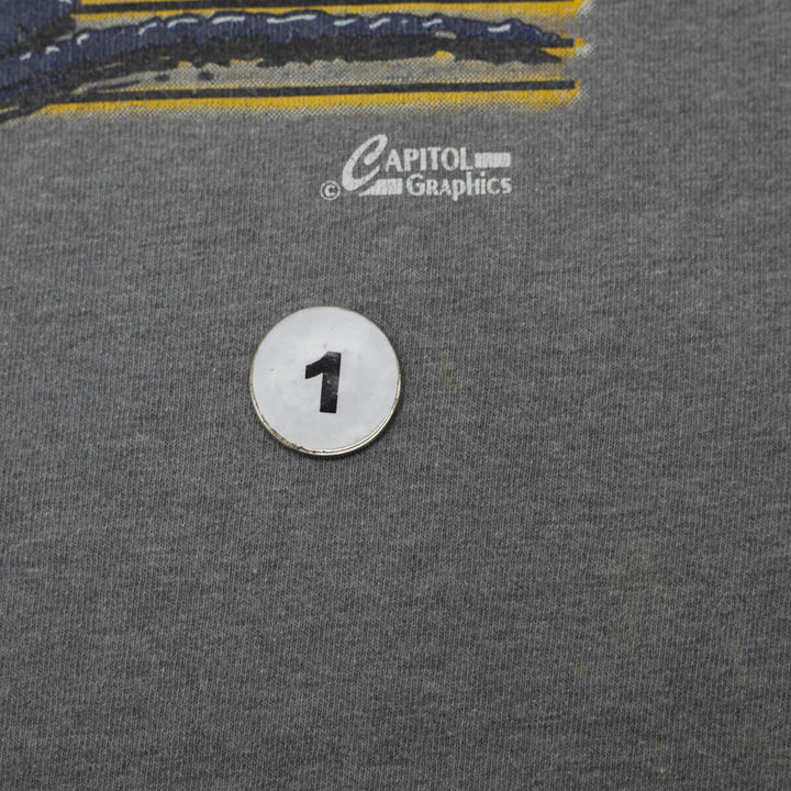 Vintage 90s Capitol Graphics Michigan Wolverines NCAA College T-Shirt Size L