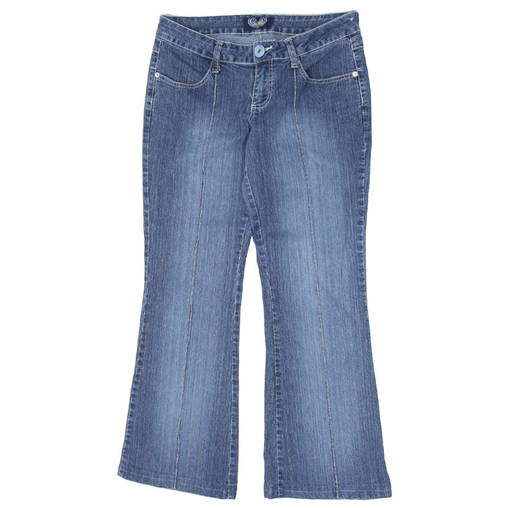 Y2K Stretch Angels Flare Jeans