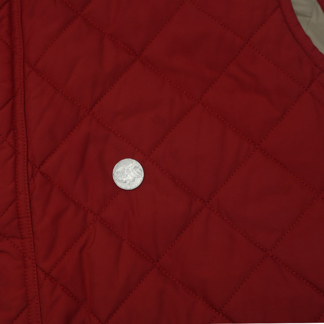 Vintage Polo Ralph Lauren Full Zip Button Down Quilted Vest Size XL - Fashion Rerun Vintage Migration_Jacket