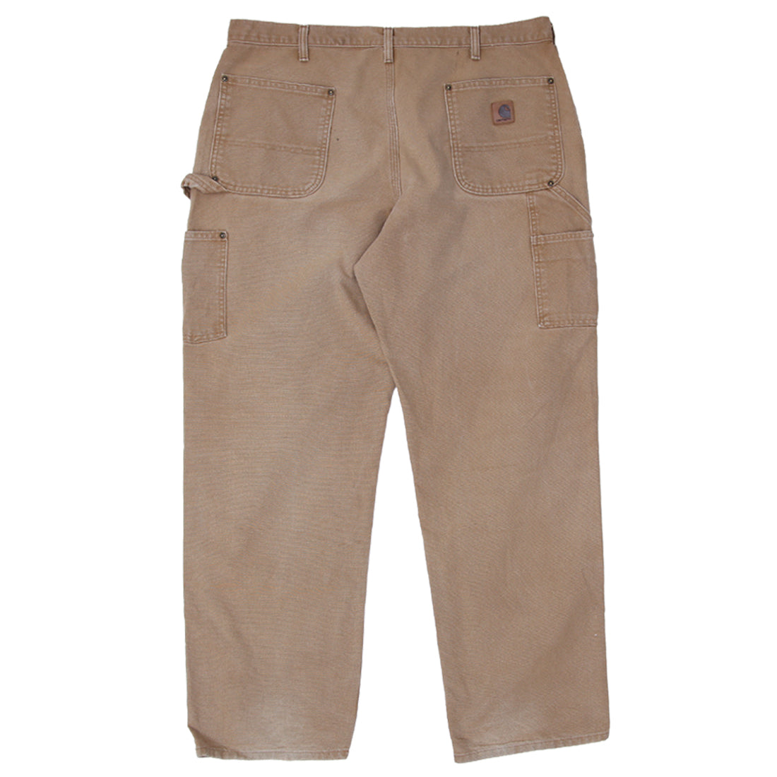 Shop Mens Carhartt B136 BRN Original Dungaree Fit Double