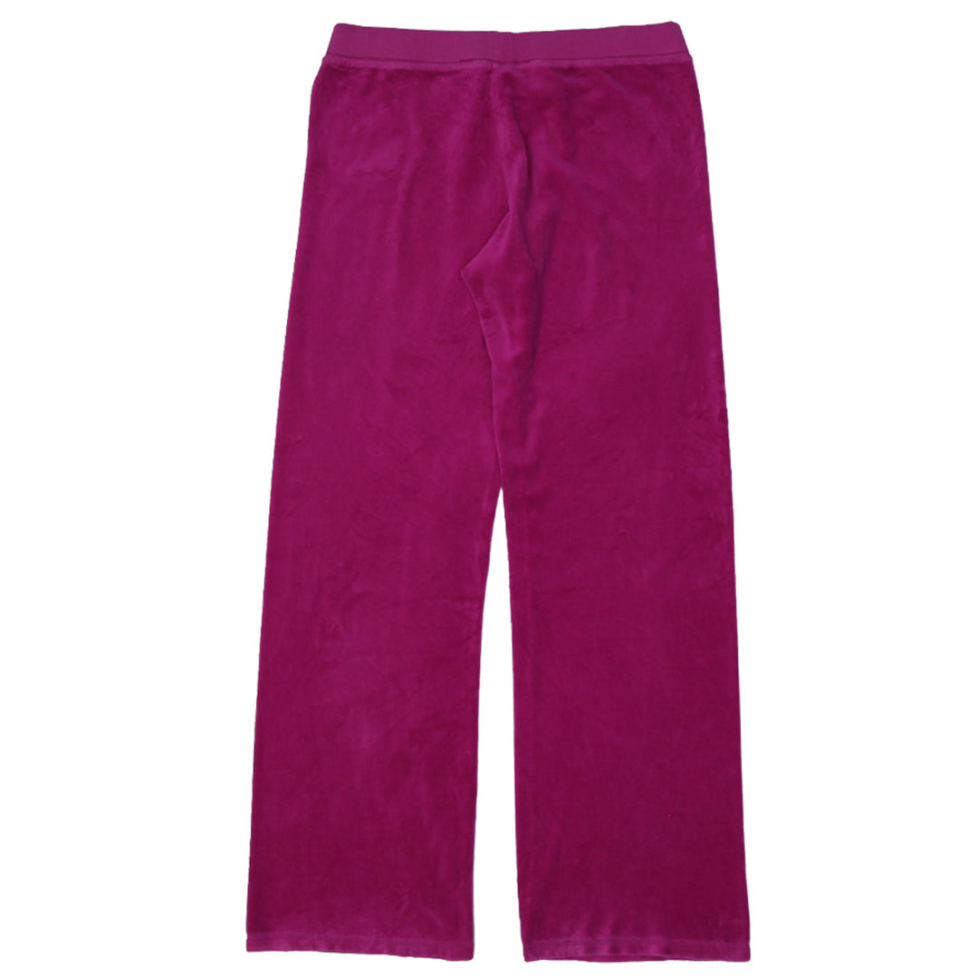Y2K Ladies Juicy Couture Pink Velour Pants