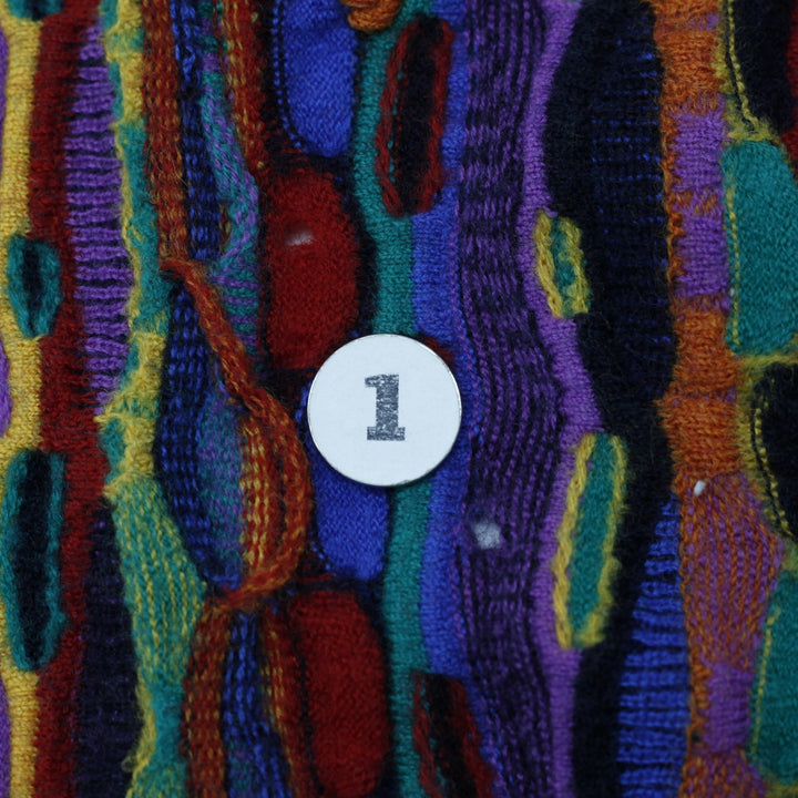 Vintage 90s Purley Australia 3D Wool Sweater Size L | Migration_Sweaters - View 6 | Fashion Rerun