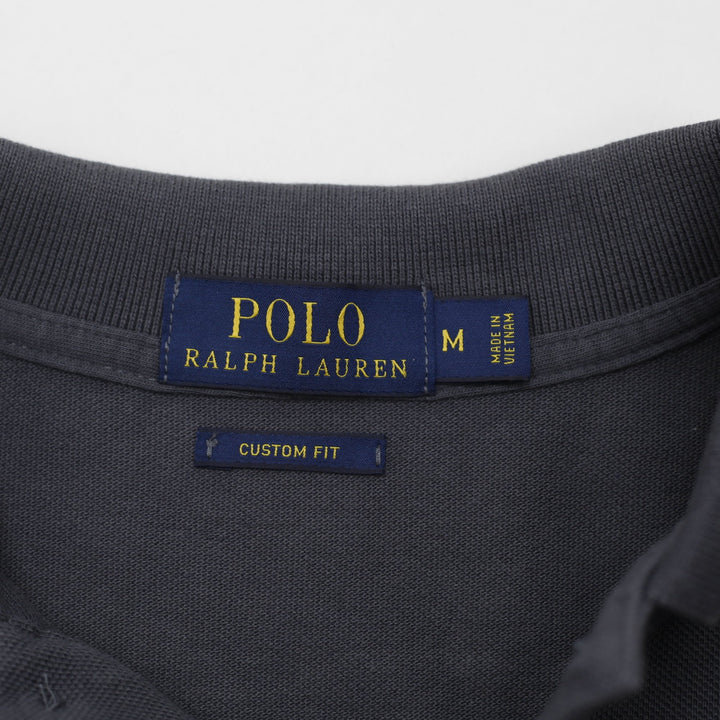 Mens Polo Ralph Lauren Custom Fit Pique Polo T-Shirt Size M