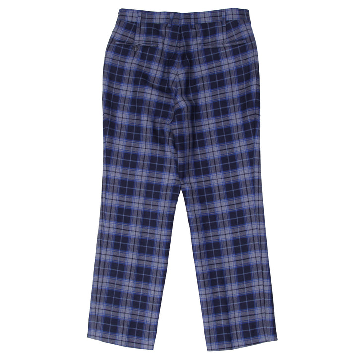 Vintage Nash Pants Plaid Pure Virgin Wool Pants - Fashion Rerun Vintage Migration_Pants