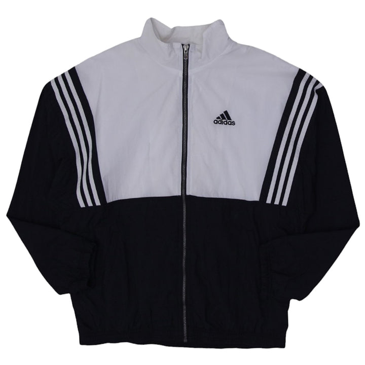 Vintage 90s Embroidered Adidas Windbreaker Track Jacket