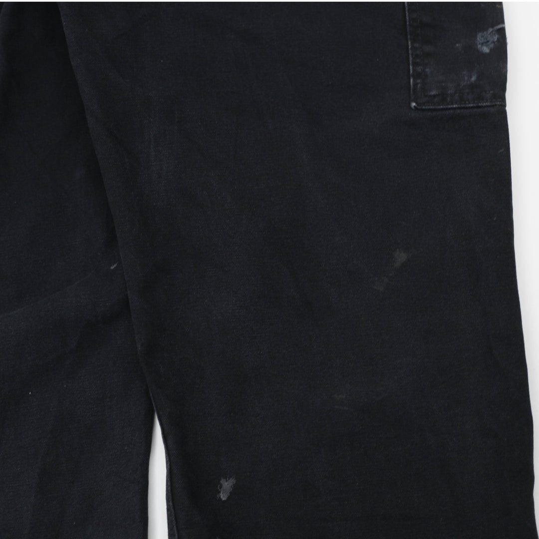 Vintage Carhartt B01-BLK Loose Original Fit Double Knee Made In USA Pants