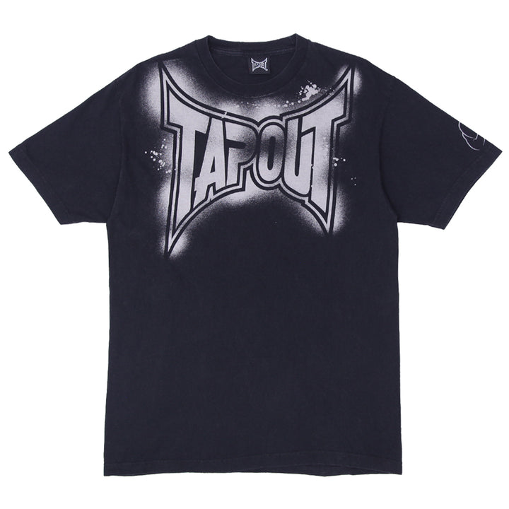 Mens Y2K Tapout T-Shirt Black - Fashion Rerun Vintage Migration_T-Shirt
