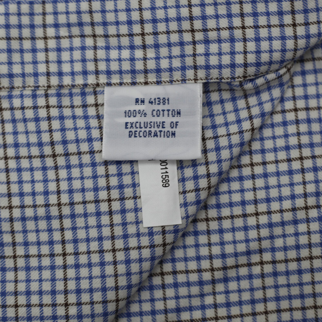 Mens Ralph Lauren Plaid Button Down Shirt Size M