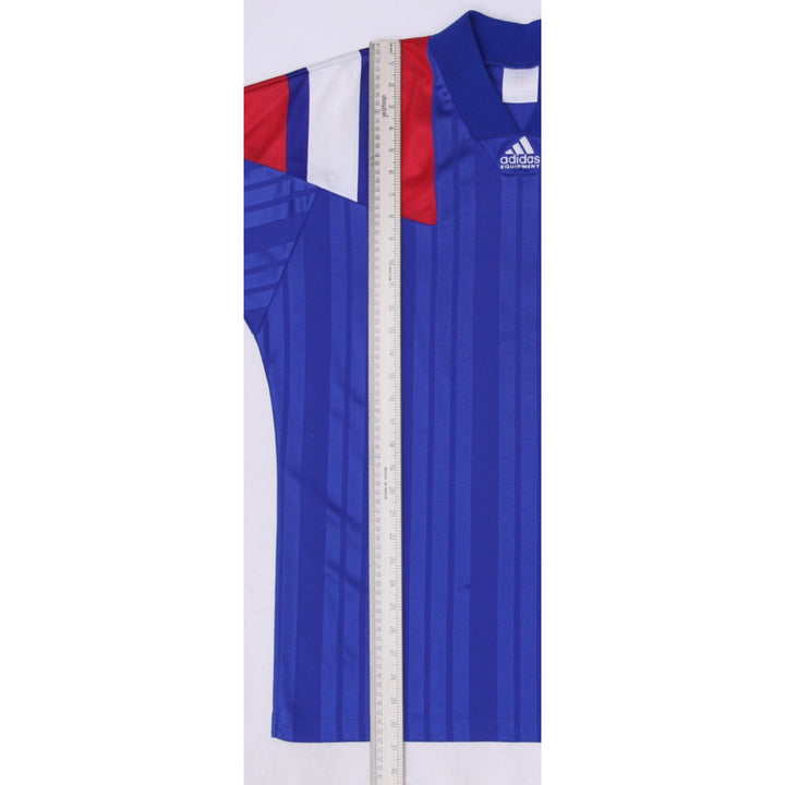 Vintage Adidas France 1992-1994 Home Soccer Jersey | Migration_Jerseys - View 8 | Fashion Rerun