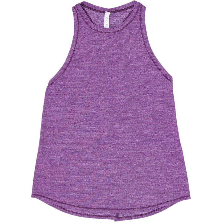 Ladies Lululemon Athletica Seamless High Neck Racerback Workout Tank Top Size 6