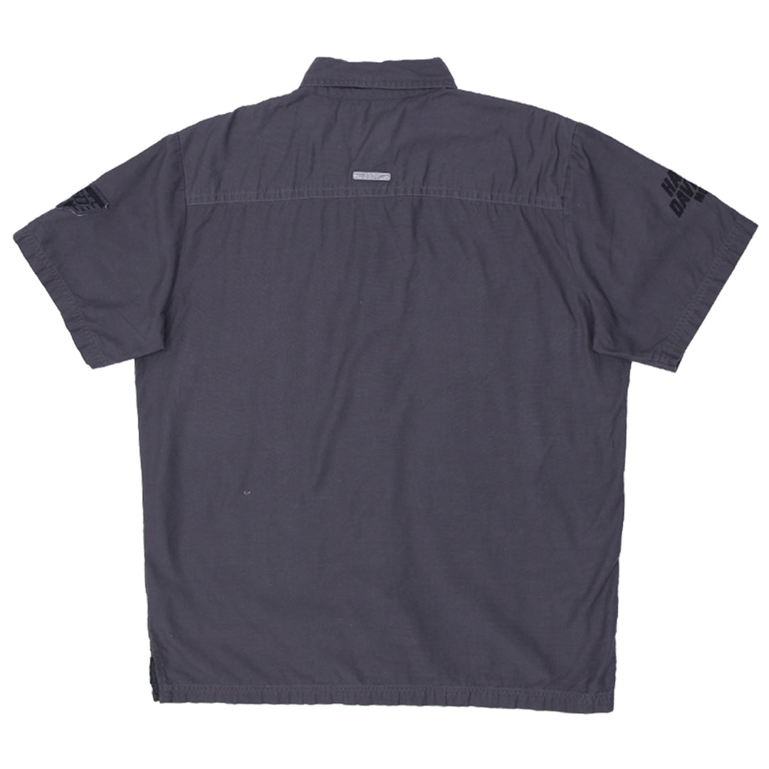 Mens Harley Davidson Motor Clothes Short Sleeve Shirt - Fashion Rerun Vintage Migration_Shirt