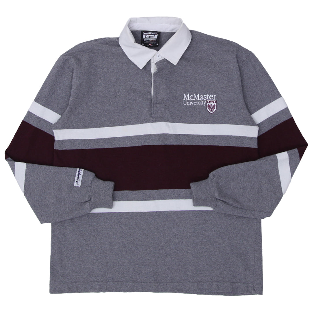 Vintage Barbarian McMaster University Rugby Shirt - Fashion Rerun Vintage Migration_T-Shirt