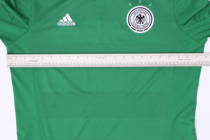 Mens Adidas Germany 2012-13 Away Football Jersey Green Size L