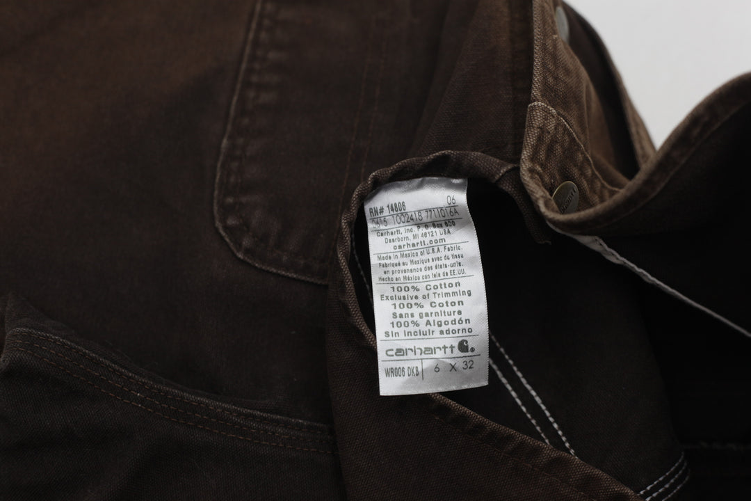 Mens WR006 DKB Double Knee Carhartt Bib Overalls