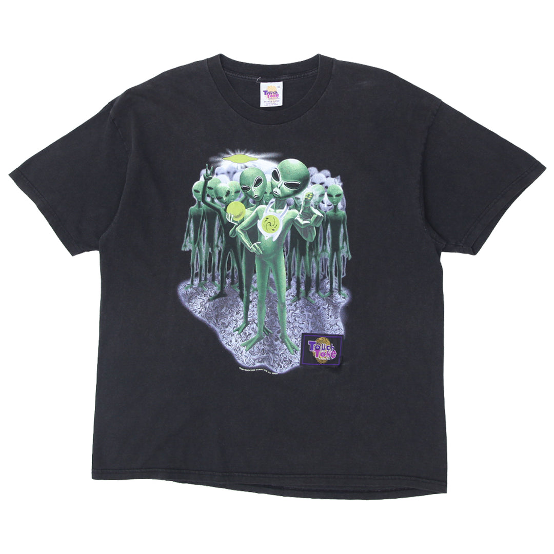 Vintage 1997 Touch Tone Alien Graphic T-Shirt by Wild Oats Size XL Made In USA - Fashion Rerun Vintage Migration_T-Shirt