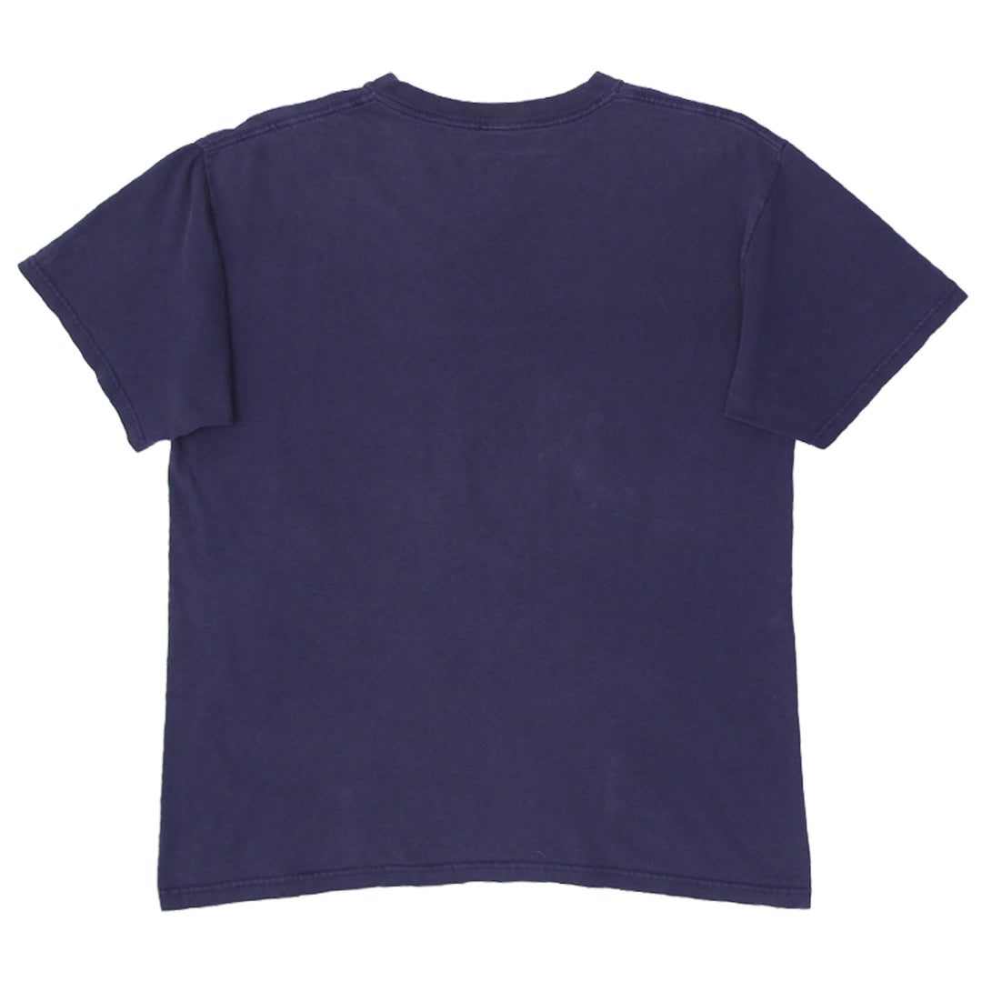 Vintage Sublime Waves And Sun Navy Blue Shirt 2006