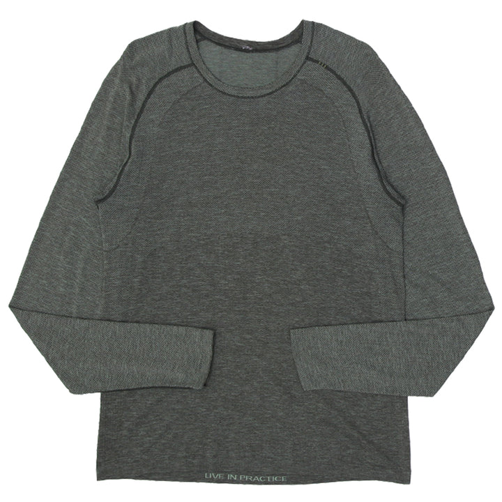 Vintage style Men's Lululemon Logo Long Sleeve T-Shirt