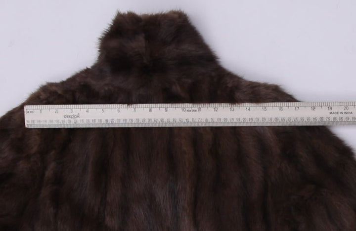 Antique Fur 1960s Salon Laura Boucher Montreal Mid-Century Coat with Monogrammed
