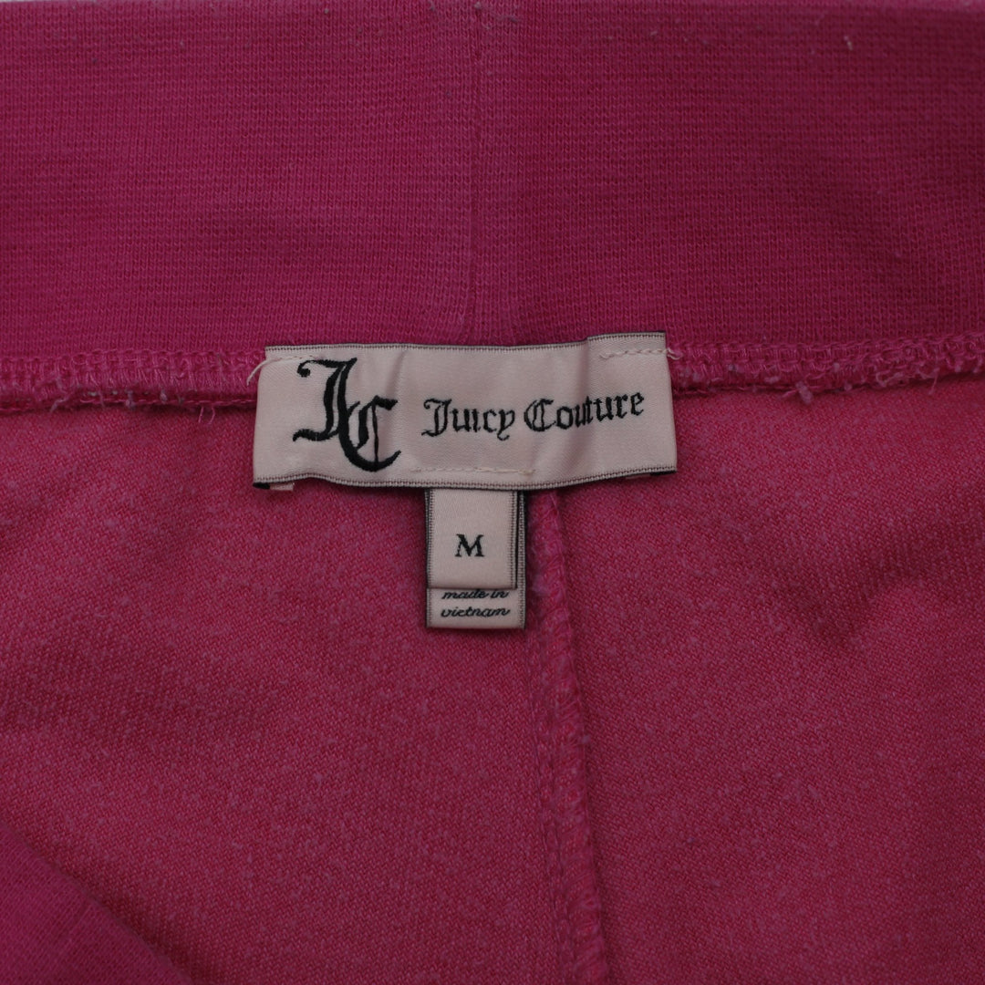 Ladies Juicy Couture Velour Flare Track Pants Size M