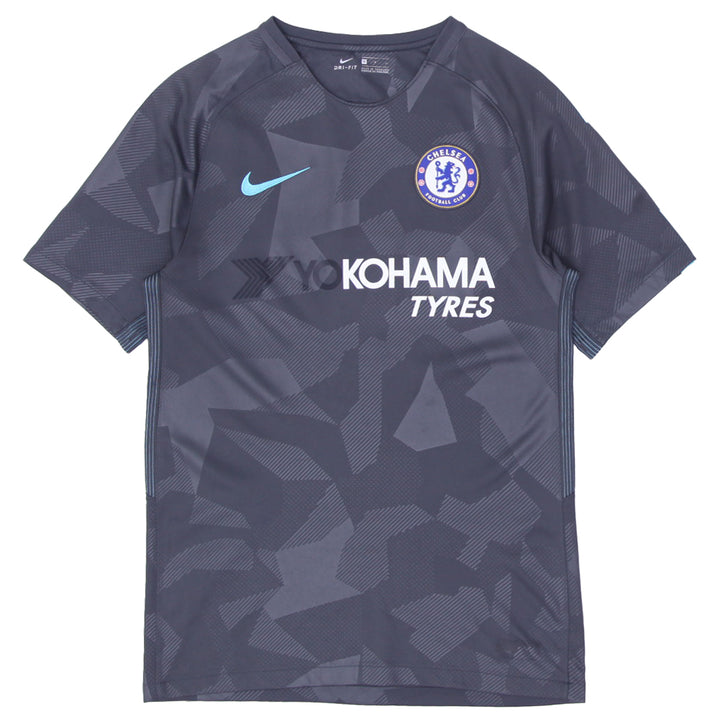 Mens Authentic Nike Chelsea Football Club Yokohama Tyres 2017-2018 Jersey