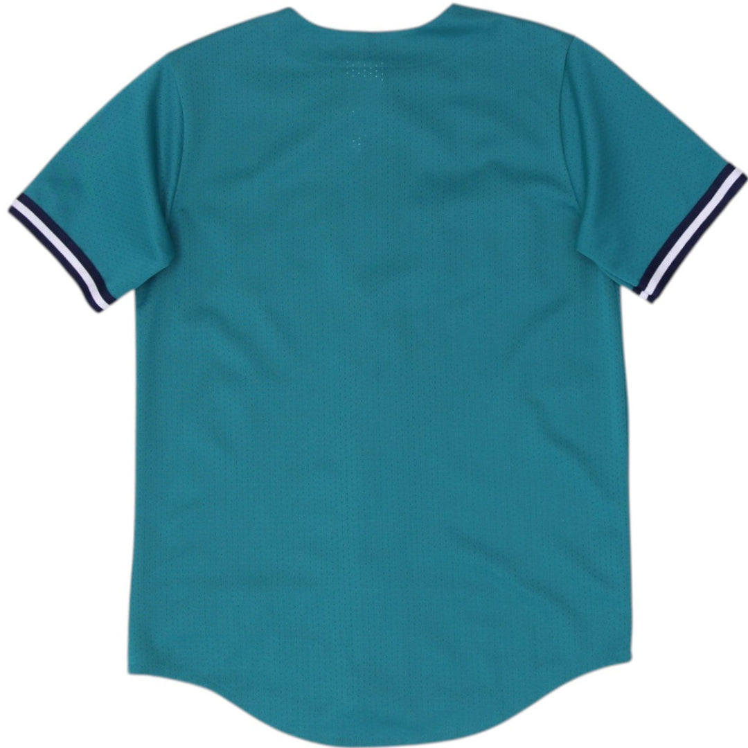 Vintage Youth Boys Majestic Seattle Mariners 1994 Teal Green Baseball Jersey Made In USA XL