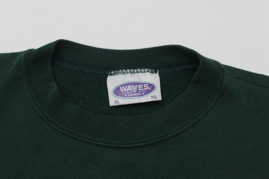 1997 Vintage Waves Green Bay Packers Crewneck Sweatshirt