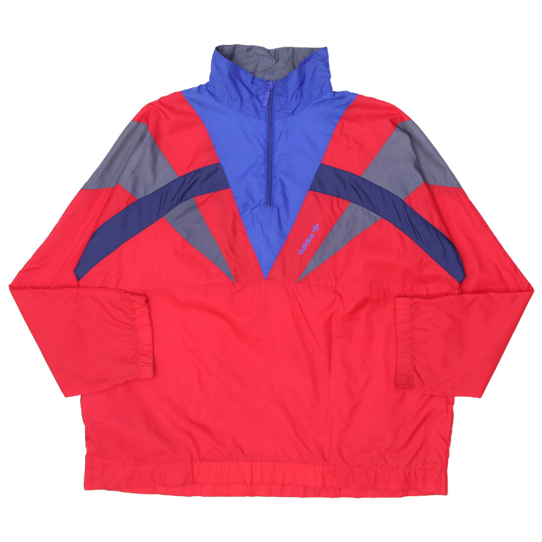 Vintage Adidas Quarter Zip Windbreaker Jacket - Fashion Rerun Vintage Migration_Jacket