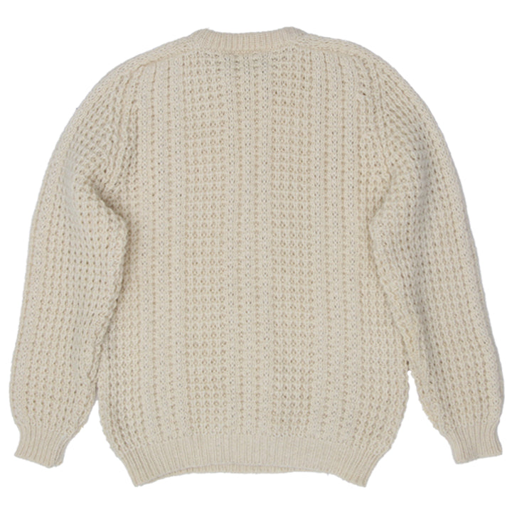 Vintage Handloomed Gaeltarra Aran Wool Sweater -Irish Knit Size 40 - Fashion Rerun Vintage Migration_Sweaters