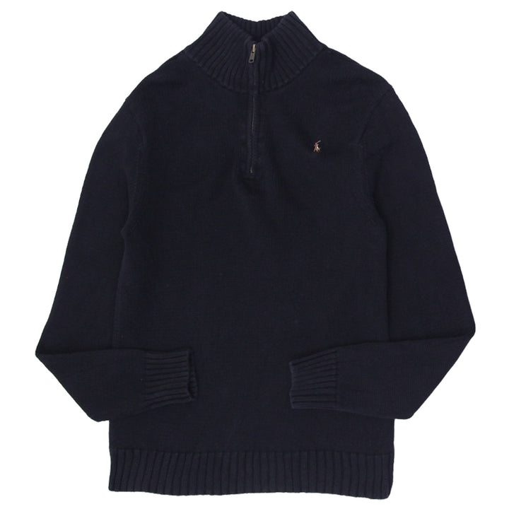 Youth Boys Polo By Ralph Lauren Quarter Zip Sweater