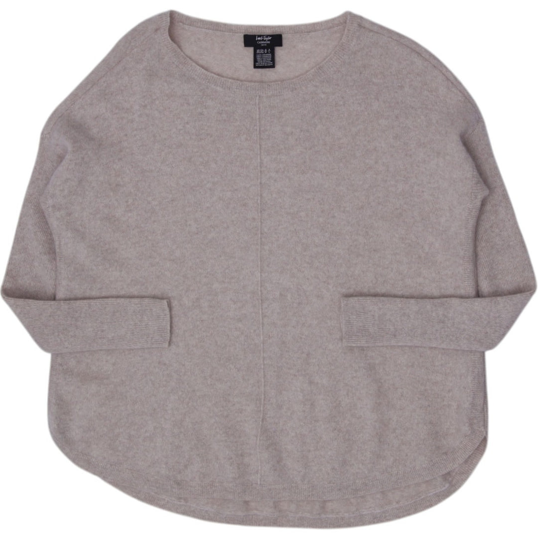 Ladies Lord & Taylor 100% Cashmere Petite Sweater Size M