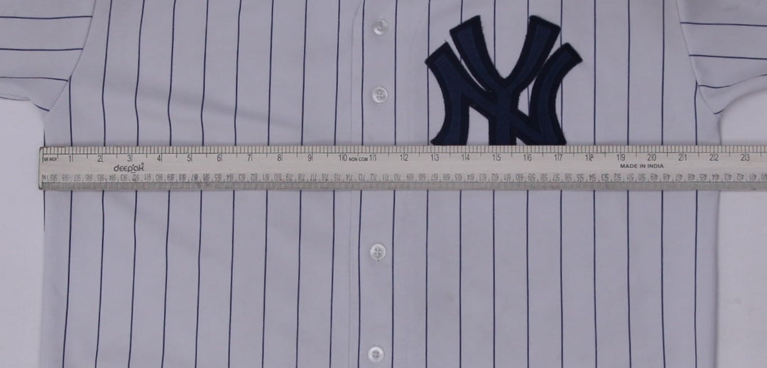 Vintage 90s Russell Athletic New York Yankees MLB baseball Jersey L | Migration_Jerseys - View 13 | Fashion Rerun