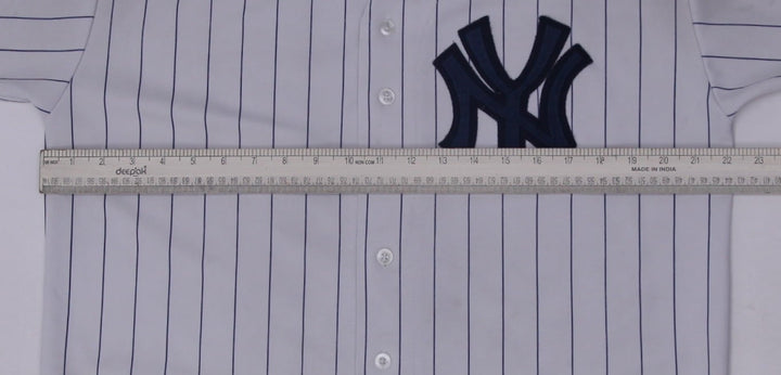 Vintage 90s Russell Athletic New York Yankees MLB baseball Jersey L | Migration_Jerseys - View 13 | Fashion Rerun