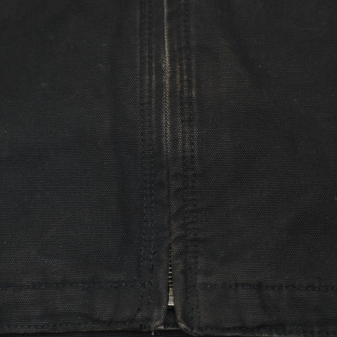 Mens Carhartt 103837 BLK Fall 19 Loose Fit Insulated Hooded Vest Size M