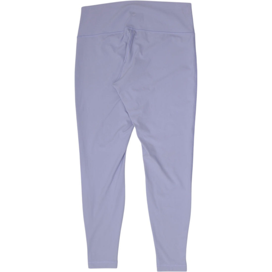 Ladies Lululemon High-Rise Leggings Light Lavender Pastel Blue Athletic Tights Size 14